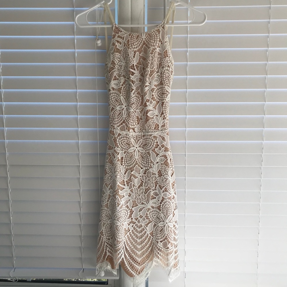 For Love and Lemons Guava Mini Dress